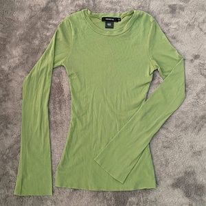 Mesh Green Long Sleeve XS